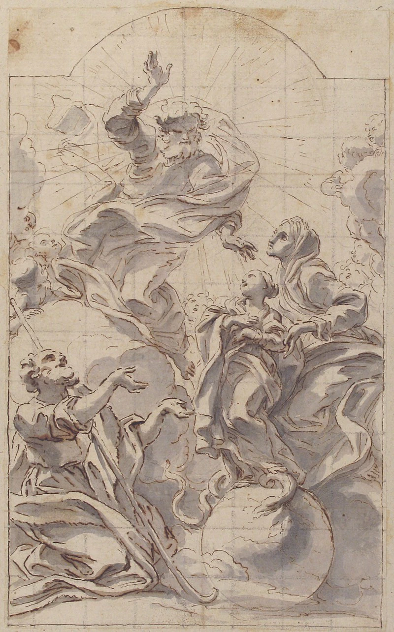 Bozzetto per l'Immacolata